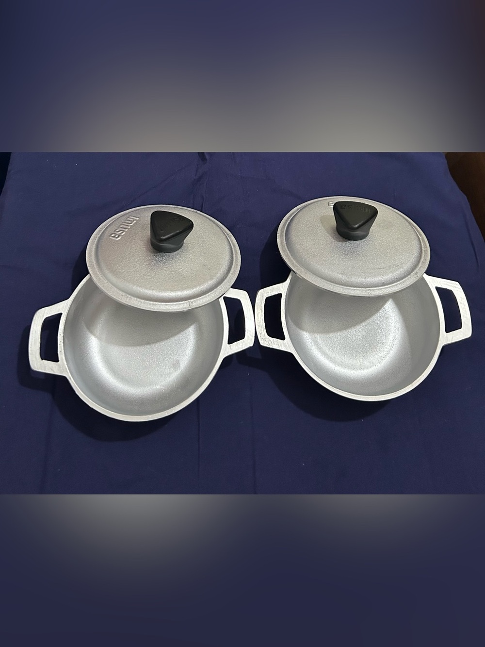 Mini mini pots set of  2 pits